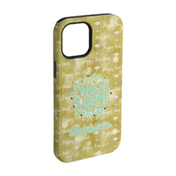 Happy New Year iPhone Case - Rubber Lined - iPhone 15 (Personalized)