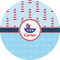 Light House & Waves 2" Multipurpose Round Labels - Single Sticker