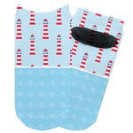 Light House & Waves Adult Ankle Socks