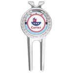 Light House & Waves Golf Divot Tool & Ball Marker (Personalized)