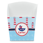 Light House & Waves French Fry Favor Boxes (Personalized)