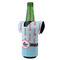 Light House & Waves Jersey Bottle Cooler - ANGLE (on bottle)