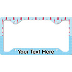 Light House & Waves License Plate Frame - Style C (Personalized)