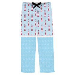 Light House & Waves Mens Pajama Pants - XL
