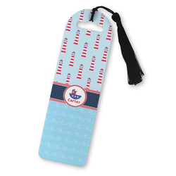 Light House & Waves Plastic Bookmark (Personalized)