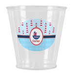 Light House & Waves Plastic Shot Glass (Personalized)