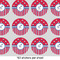 Sail Boats & Stripes 1" Multipurpose Round Labels - Sheet