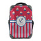 Sail Boats & Stripes 15" Backpack - FRONT