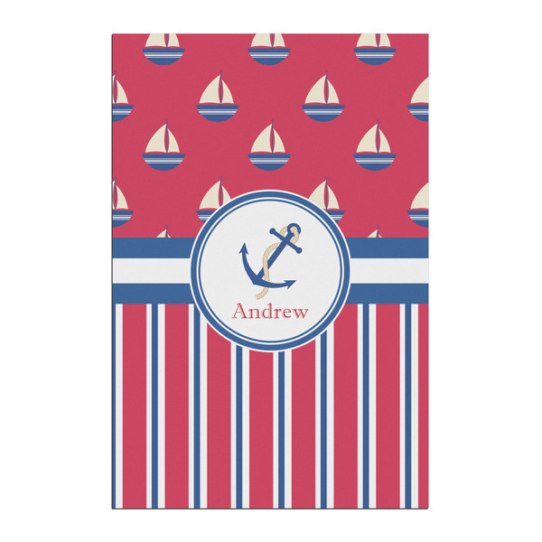 Custom Sail Boats & Stripes Posters - Matte - 20x30 (Personalized)