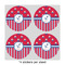 Sail Boats & Stripes 4" Multipurpose Round Labels - Sheet