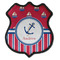 Sail Boats & Stripes 4 Point Shield