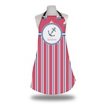 Sail Boats & Stripes Apron w/ Name or Text