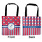 Sail Boats & Stripes Car Bag - Apvl