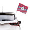 Sail Boats & Stripes Car Flag - Large - LIFESTYLE