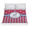 Sail Boats & Stripes Comforter (King)