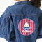 Sail Boats & Stripes Custom Shape Iron On Patches - XXL - MAIN