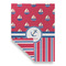 Sail Boats & Stripes Garden Flags - Large - Double Sided - FRONT FOLDED