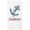 Sail Boats & Stripes Guest Napkins - Full Color - Embossed Edge (Personalized)