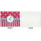 Sail Boats & Stripes Linen Placemat - APPROVAL Single (single sided)