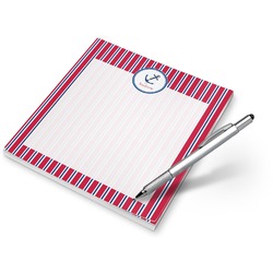 Sail Boats & Stripes Notepad (Personalized)