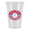 Sail Boats & Stripes Party Cups - 16oz - Front/Main