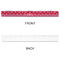 Sail Boats & Stripes Plastic Ruler - 12" - APPROVAL