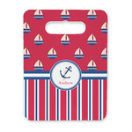 Sail Boats & Stripes Rectangular Trivet with Handle (Personalized)