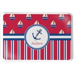 Sail Boats & Stripes Serving Tray (Personalized)