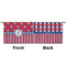 Sail Boats & Stripes Small Zipper Pouch Approval (Front and Back)