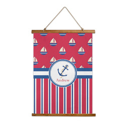 Sail Boats & Stripes Wall Hanging Tapestry (Personalized)