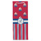 Sail Boats & Stripes Wine Gift Bag - Gloss - Front