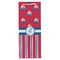 Sail Boats & Stripes Wine Gift Bag - Matte - Front