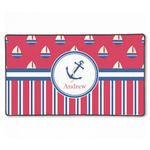 Sail Boats & Stripes XXL Gaming Mouse Pad - 24" x 14" (Personalized)