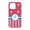 Sail Boats & Stripes iPhone 13 Case - Back