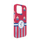 Sail Boats & Stripes iPhone 13 Mini Case - Angle