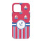 Sail Boats & Stripes iPhone 13 Tough Case - Back