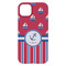 Sail Boats & Stripes iPhone 14 Plus Case - Back