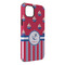 Sail Boats & Stripes iPhone 14 Plus Tough Case - Angle