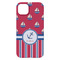 Sail Boats & Stripes iPhone 14 Pro Max Case - Back