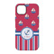 Sail Boats & Stripes iPhone 14 Pro Tough Case - Back