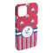 Sail Boats & Stripes iPhone 15 Plus Case - Angle