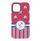 Sail Boats & Stripes iPhone 15 Pro Tough Case - Back