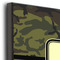 Green Camo 12x12 Wood Print - Closeup