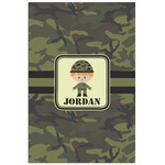 Green Camo Poster - Matte - 24x36 (Personalized)