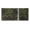 Green Camo 3 Ring Binders - Full Wrap - 2" - OPEN INSIDE