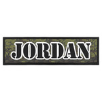 Green Camo Bar Mat - Large (Personalized)