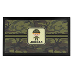 Green Camo Bar Mat - Small (Personalized)