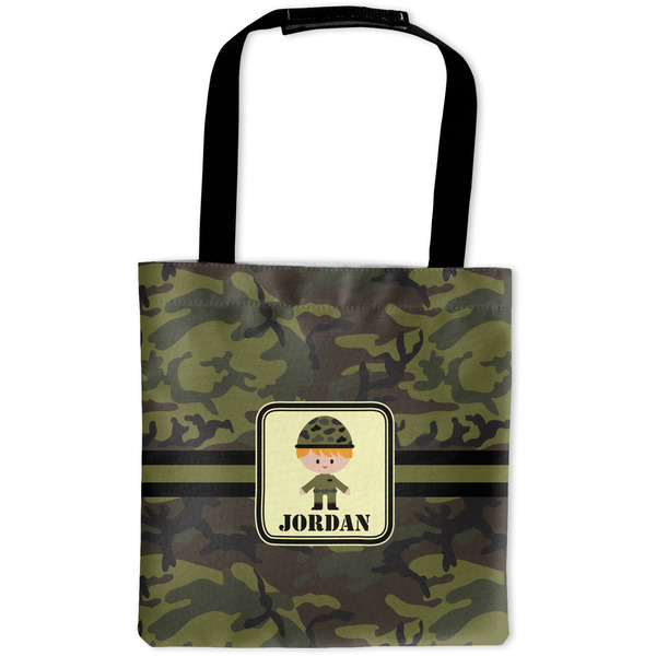 Custom Green Camo Auto Back Seat Organizer Bag (Personalized)