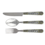 Green Camo Cutlery Set (Personalized)