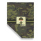 Green Camo Garden Flags - Large - Double Sided - FRONT FOLDED